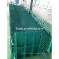 15 ton china supplier CE mobile hydraulic yard ramp for truck/hydraulic container loading dock ramp lift